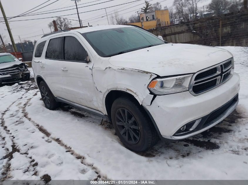 2016 Dodge Durango Sxt VIN: 1C4RDJAG5GC423081 Lot: 38544221