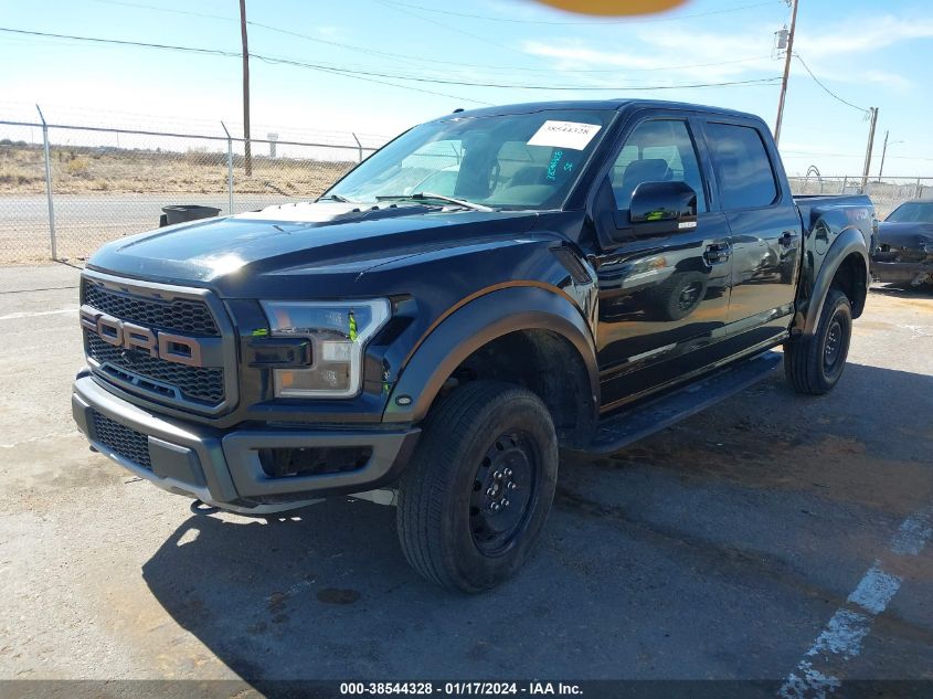 2018 Ford F-150 Raptor VIN: 1FTFW1RG2JFE41125 Lot: 38544328