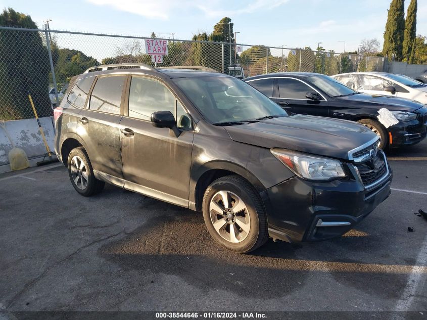 2017 Subaru Forester 2.5I Premium VIN: JF2SJAGC8HH577028 Lot: 38544646