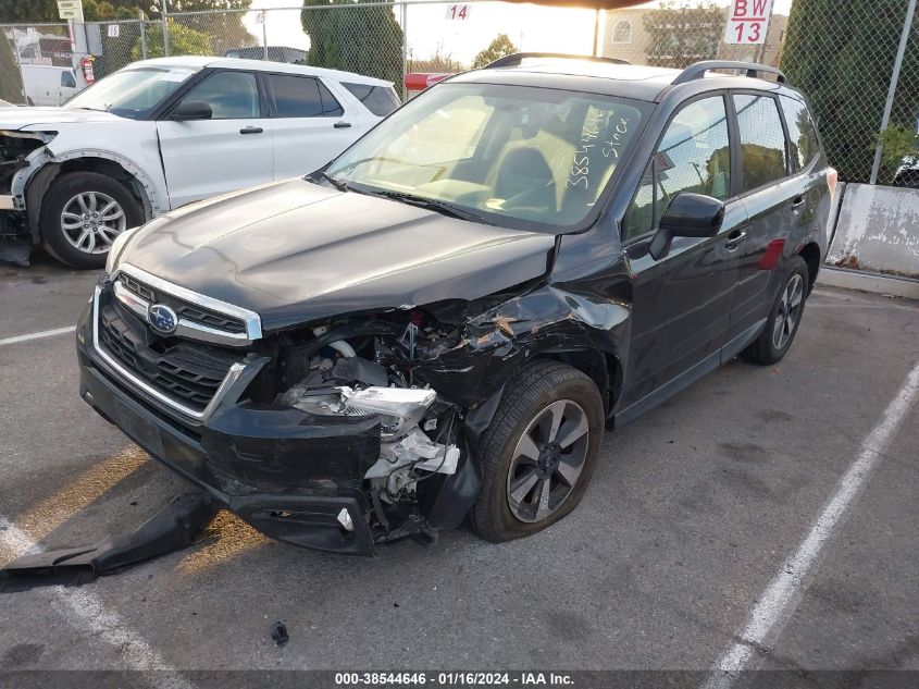 2017 Subaru Forester 2.5I Premium VIN: JF2SJAGC8HH577028 Lot: 38544646