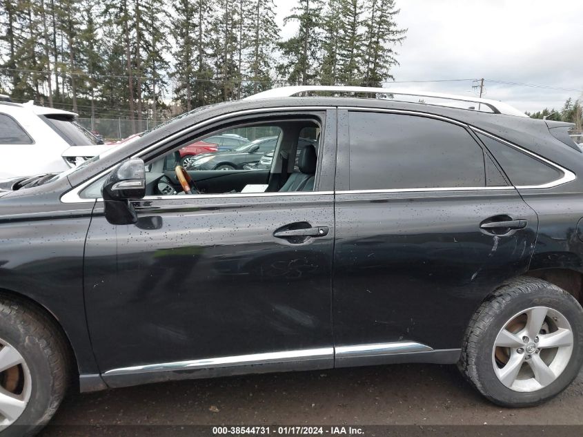 2011 Lexus Rx 350 VIN: 2T2BK1BA7BC116850 Lot: 38544731