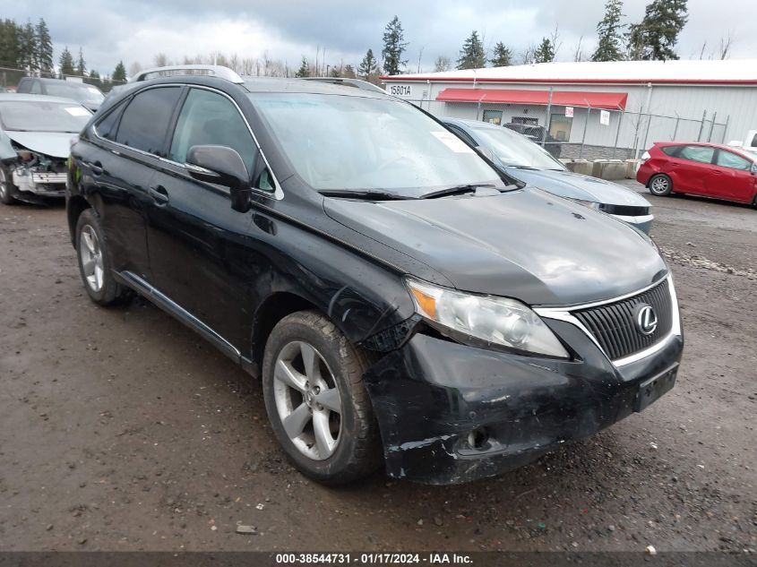 2011 Lexus Rx 350 VIN: 2T2BK1BA7BC116850 Lot: 38544731