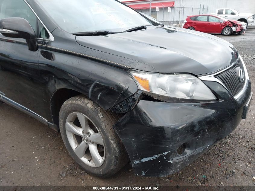 2011 Lexus Rx 350 VIN: 2T2BK1BA7BC116850 Lot: 38544731