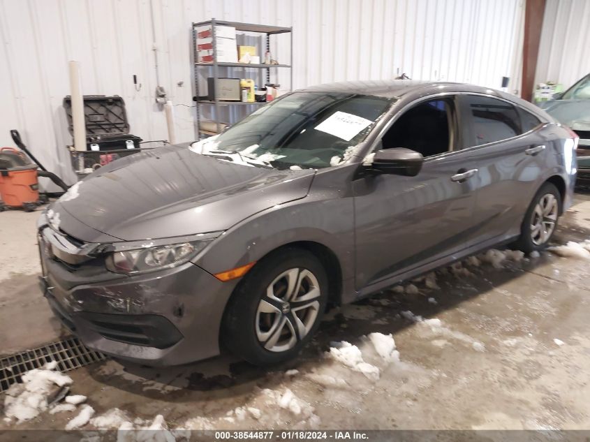 2017 Honda Civic Lx VIN: 2HGFC2F52HH511945 Lot: 38544877