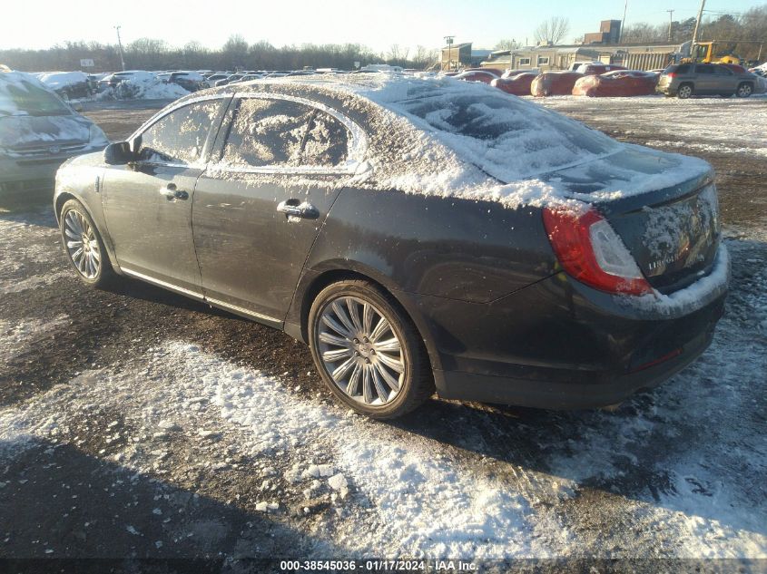 2013 Lincoln Mks VIN: 1LNHL9EK9DG607662 Lot: 38545036