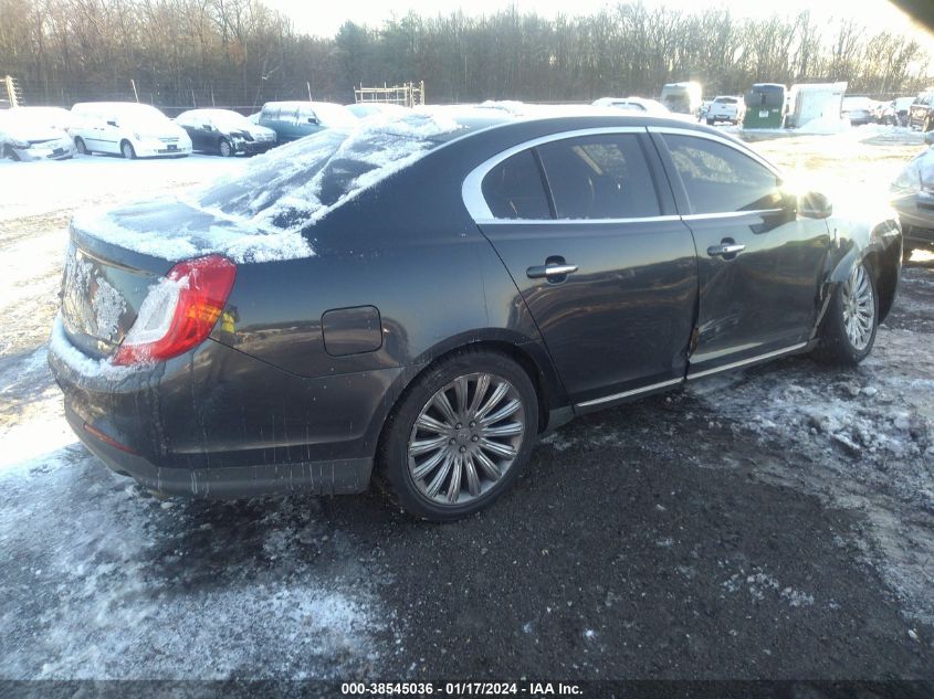 2013 Lincoln Mks VIN: 1LNHL9EK9DG607662 Lot: 38545036