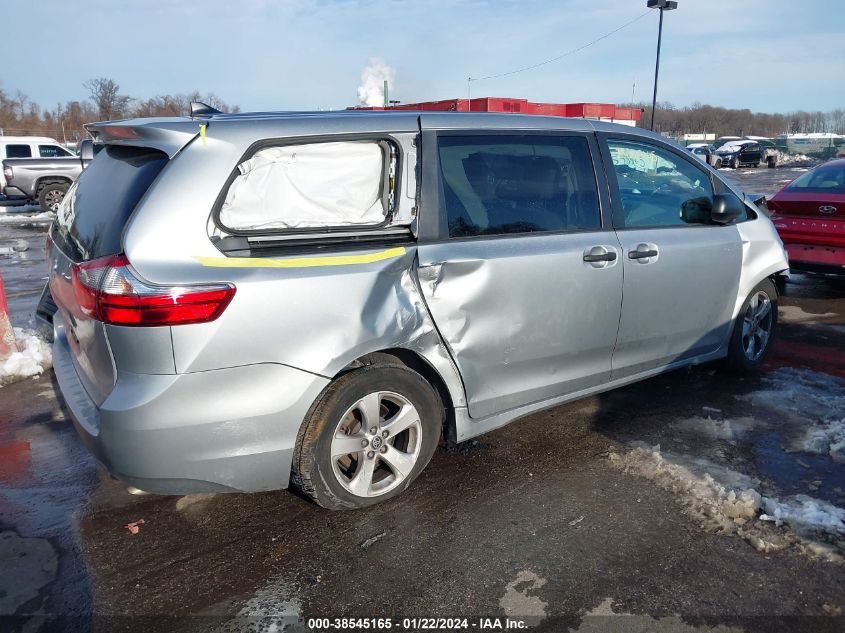 2020 Toyota Sienna L VIN: 5TDZZ3DC8LS072603 Lot: 38545165