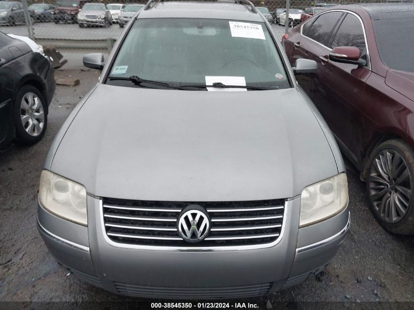 2003 Volkswagen Passat Glx VIN: WVWWH63B03E002292 Lot: 38545350