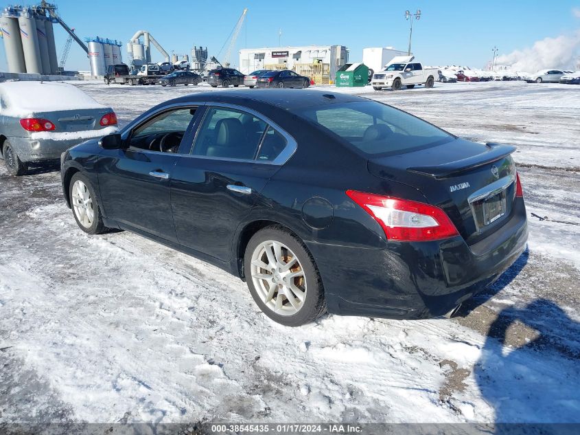 2011 Nissan Maxima 3.5 Sv VIN: 1N4AA5AP0BC838563 Lot: 38545435