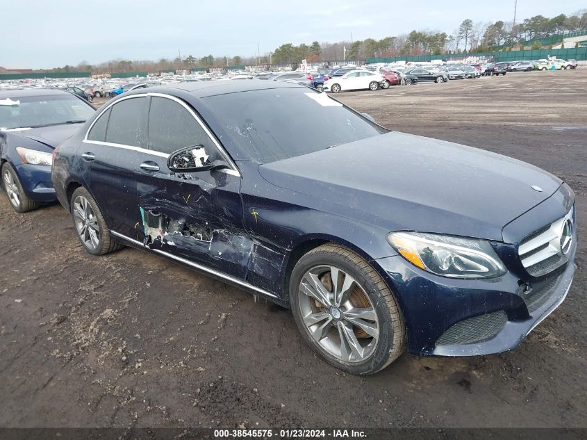 2015 Mercedes-Benz C 300 4Matic/Luxury 4Matic/Sport 4Matic VIN: 55SWF4KB9FU064254 Lot: 38545575