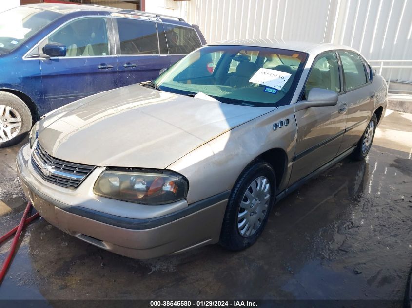 2005 Chevrolet Impala VIN: 2G1WF52E259104249 Lot: 38545580