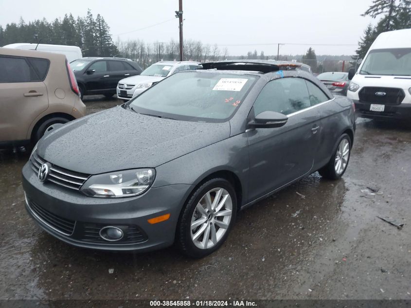 2015 Volkswagen Eos Komfort Edition VIN: WVWBW8AHXFV000187 Lot: 38545858