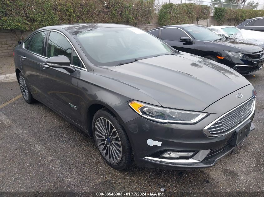 3FA6P0PU9HR306498 2017 Ford Fusion Energi Se Luxury