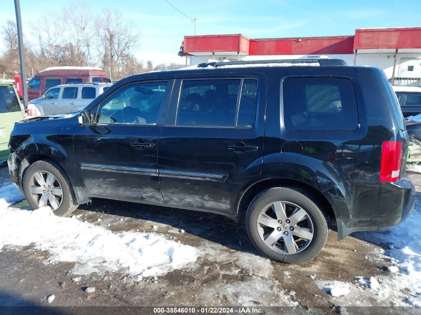 2014 Honda Pilot Touring VIN: 5FNYF4H93EB013233 Lot: 38546010