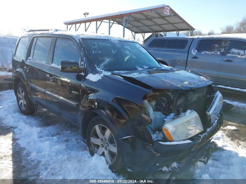 2014 Honda Pilot Touring VIN: 5FNYF4H93EB013233 Lot: 38546010