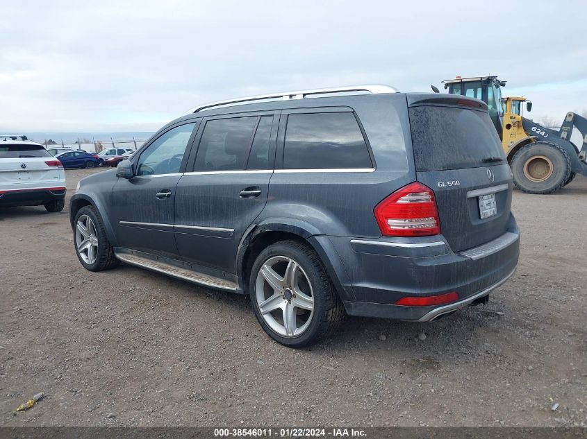 2011 Mercedes-Benz Gl 550 4Matic VIN: 4JGBF8GE3BA746619 Lot: 38546011