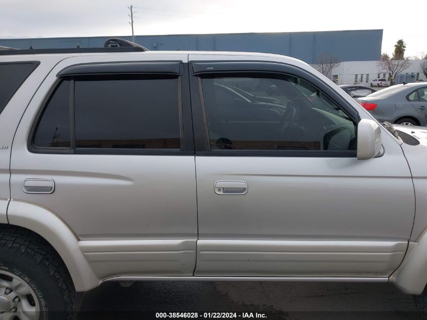 2001 Toyota 4Runner Limited VIN: JT3GN87R310189378 Lot: 38546028