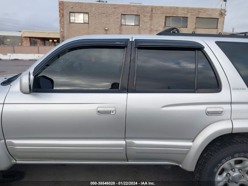 2001 Toyota 4Runner Limited VIN: JT3GN87R310189378 Lot: 38546028