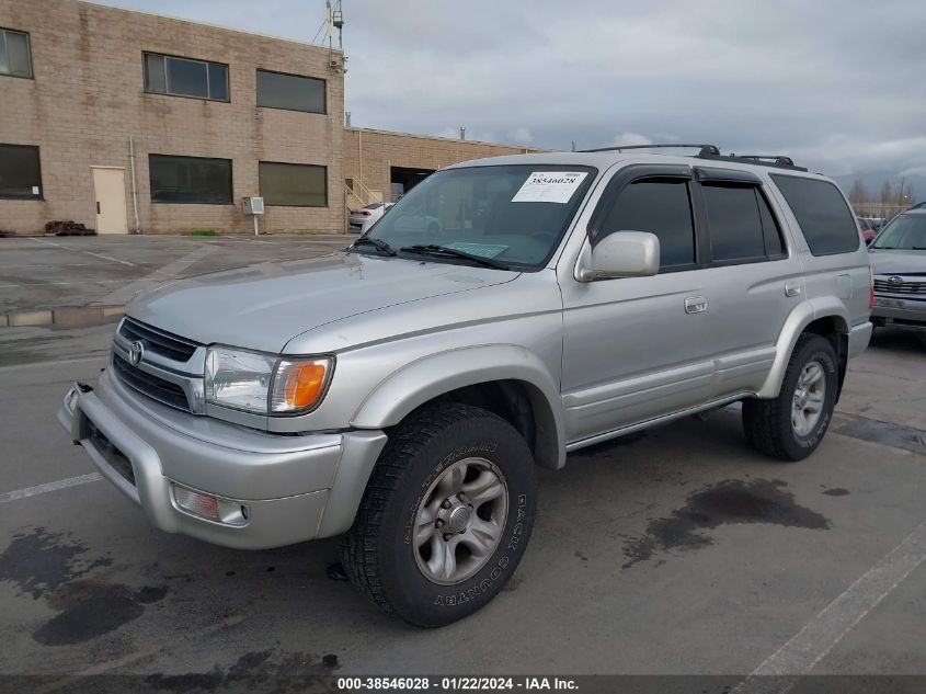 2001 Toyota 4Runner Limited VIN: JT3GN87R310189378 Lot: 38546028