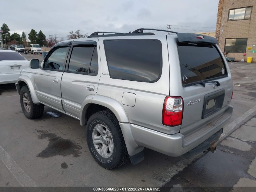 JT3GN87R310189378 2001 Toyota 4Runner Limited