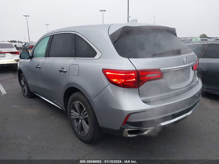 2018 Acura Mdx 3.5L (A9) VIN: 5J8YD4H33JL018541 Lot: 38546082