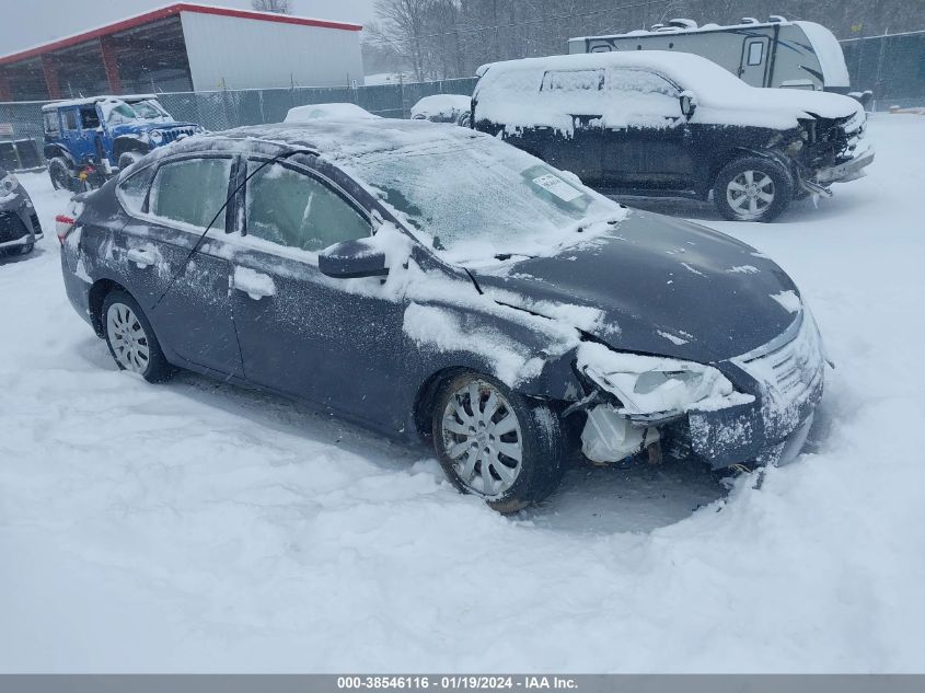 2015 Nissan Sentra Sv VIN: 3N1AB7APXFL694519 Lot: 38546116