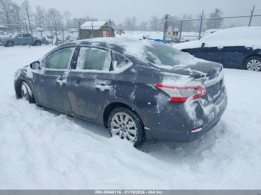 2015 Nissan Sentra Sv VIN: 3N1AB7APXFL694519 Lot: 38546116