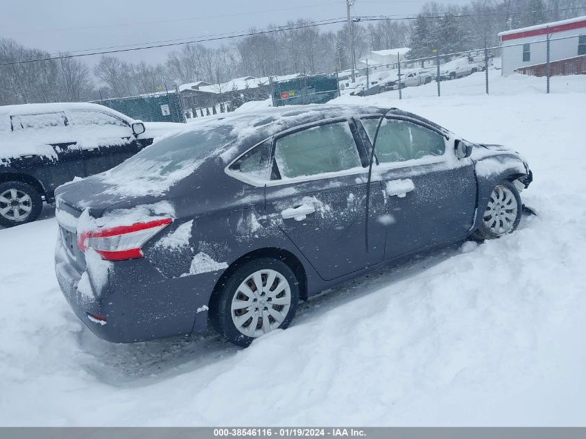 2015 Nissan Sentra Sv VIN: 3N1AB7APXFL694519 Lot: 38546116