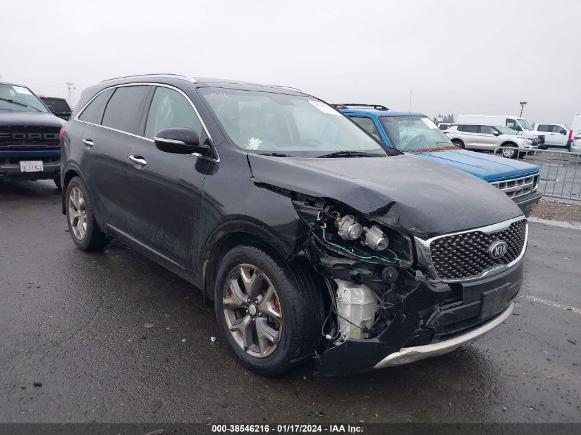 2016 Kia Sorento 3.3L Sx VIN: 5XYPK4A57GG071355 Lot: 38546216