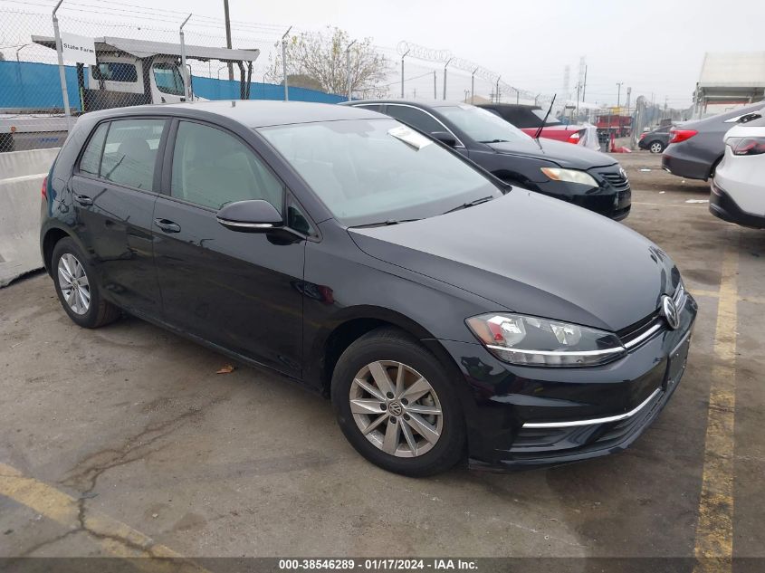 2019 Volkswagen Golf 1.4T S/1.4T Se VIN: 3VWG57AU5KM036242 Lot: 38546289