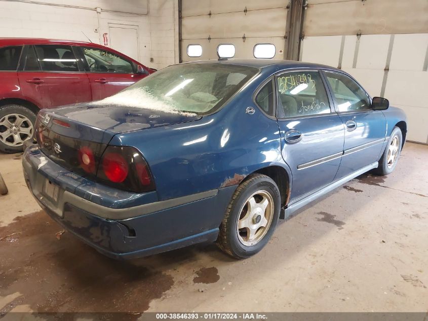 2005 Chevrolet Impala VIN: 2G1WF52E859305024 Lot: 38546393