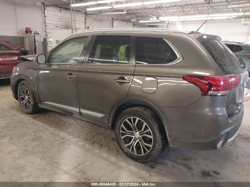 2016 Mitsubishi Outlander Gt VIN: JA4JZ4AX2GZ040867 Lot: 38861155