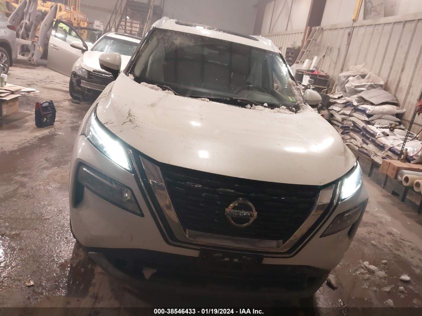 2021 Nissan Rogue Sv Intelligent Awd VIN: JN8AT3BB8MW231229 Lot: 38546433