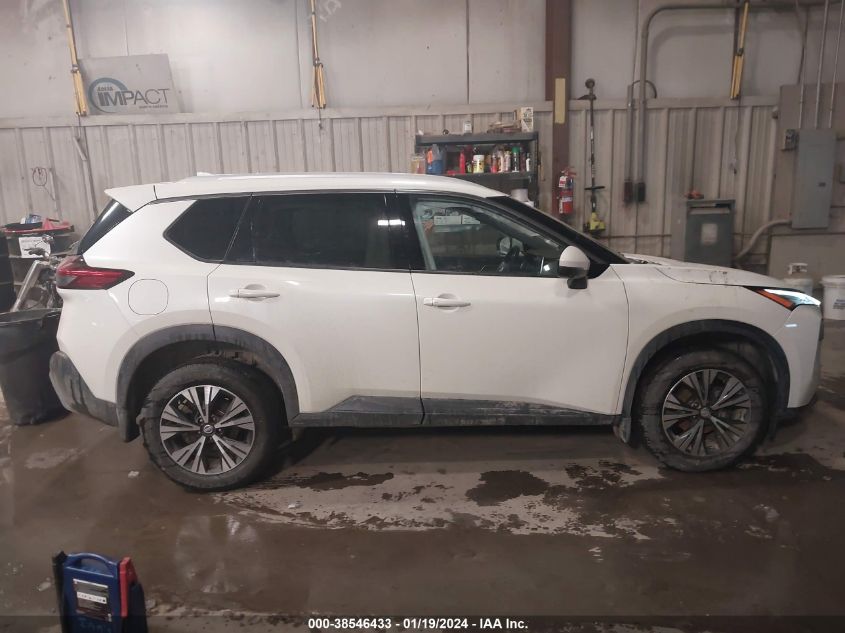 2021 Nissan Rogue Sv Intelligent Awd VIN: JN8AT3BB8MW231229 Lot: 38546433