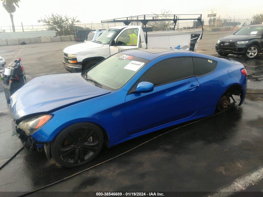 2010 Hyundai Genesis 2.0T Premium VIN: KMHHT6KD6AU040988 Lot: 38546689