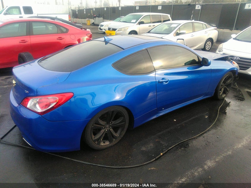 2010 Hyundai Genesis 2.0T Premium VIN: KMHHT6KD6AU040988 Lot: 38546689