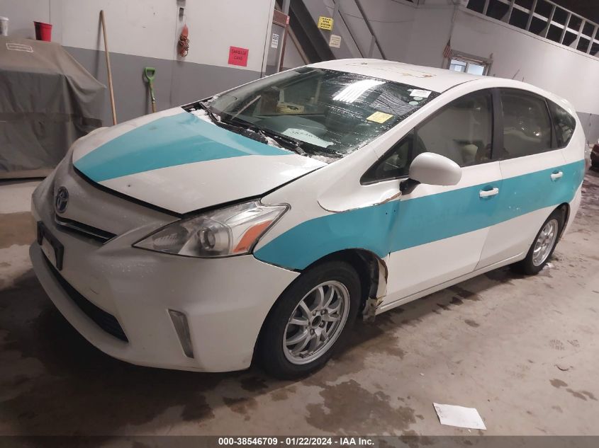 2012 Toyota Prius V Two VIN: JTDZN3EU6C3089209 Lot: 38546709