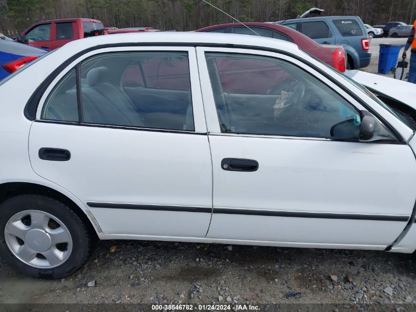 1999 Toyota Corolla Ce VIN: 1NXBR12E6XZ140811 Lot: 38546782