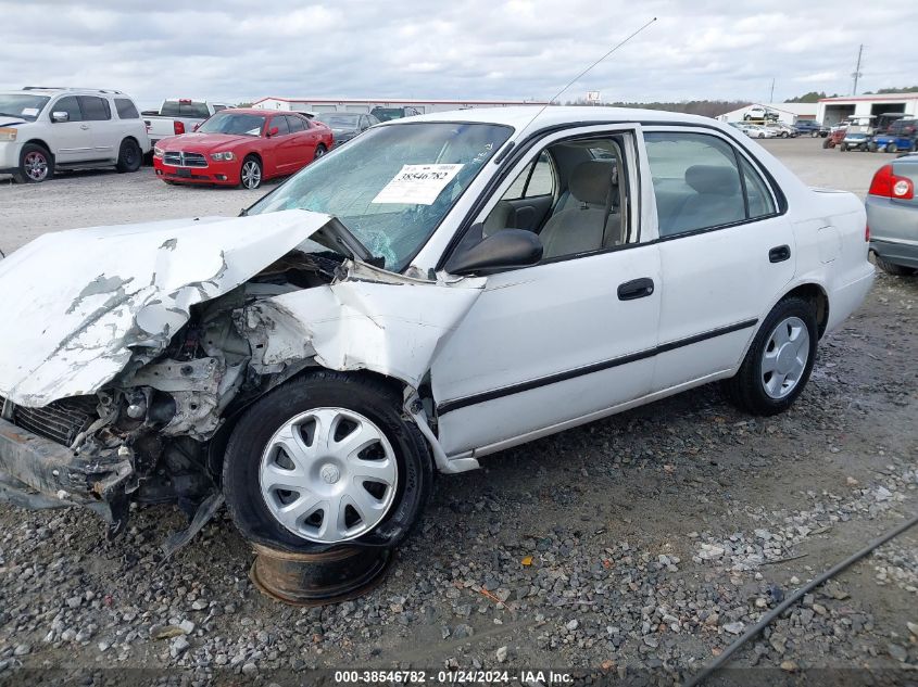 1999 Toyota Corolla Ce VIN: 1NXBR12E6XZ140811 Lot: 38546782