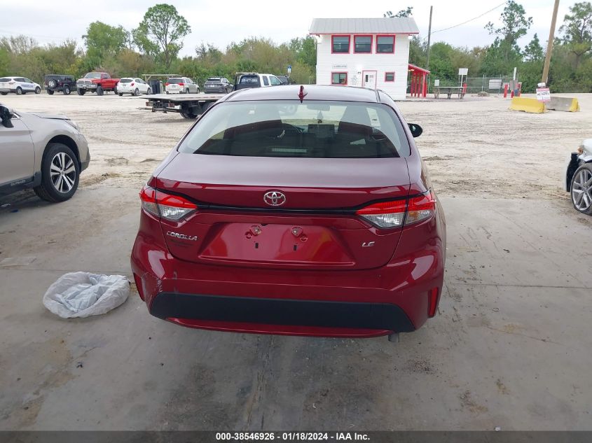 2022 Toyota Corolla Le VIN: JTDVPMAE1NJ211096 Lot: 38546926