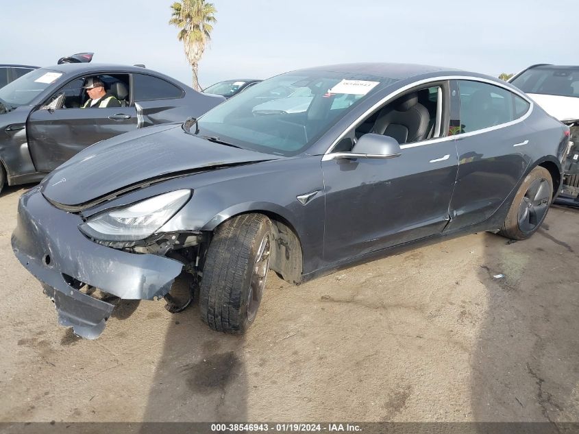 2018 Tesla Model 3 Long Range/Performance VIN: 5YJ3E1EB0JF150286 Lot: 38546943