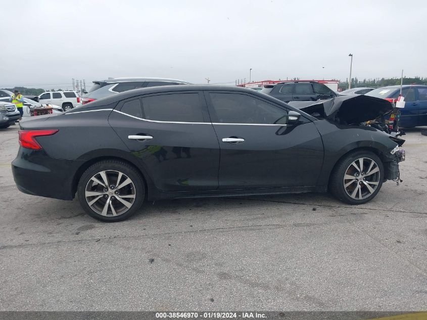 2017 Nissan Maxima 3.5 Sv VIN: 1N4AA6AP4HC372232 Lot: 38546970