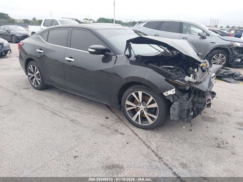 2017 Nissan Maxima 3.5 Sv VIN: 1N4AA6AP4HC372232 Lot: 38546970