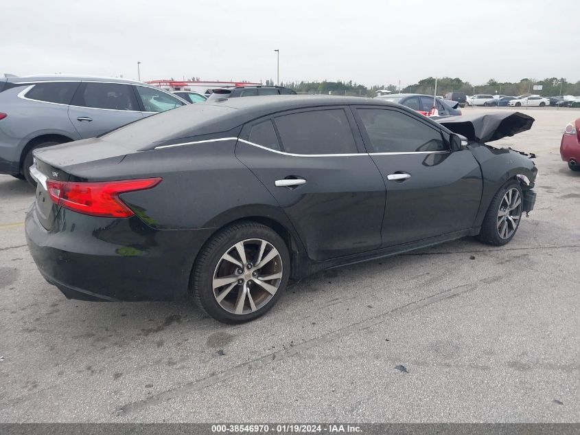 2017 Nissan Maxima 3.5 Sv VIN: 1N4AA6AP4HC372232 Lot: 38546970