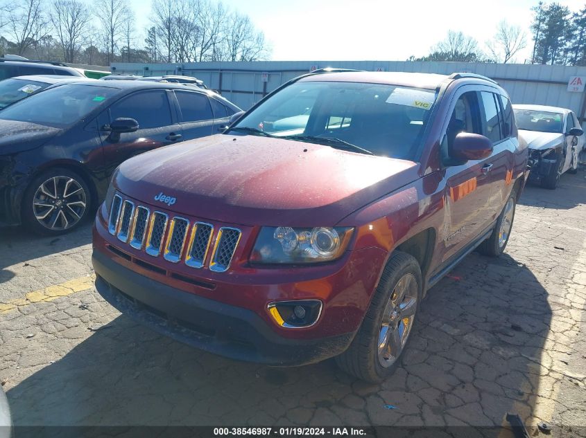 2014 Jeep Compass Limited VIN: 1C4NJCCB1ED536229 Lot: 38546987