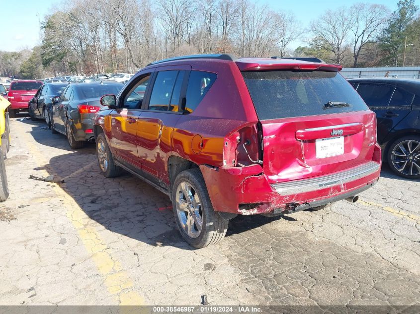 2014 Jeep Compass Limited VIN: 1C4NJCCB1ED536229 Lot: 38546987