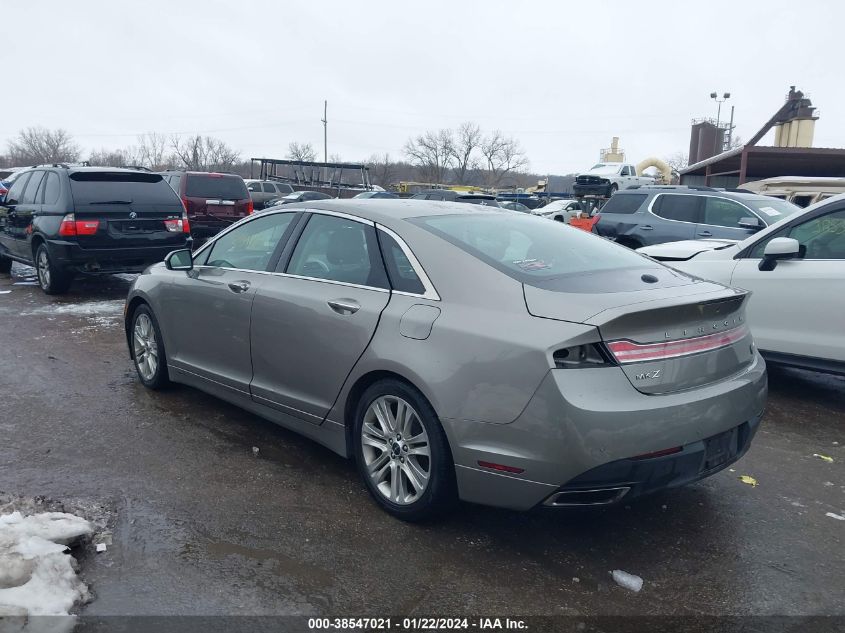 2015 Lincoln Mkz VIN: 3LN6L2GK7FR627139 Lot: 38547021