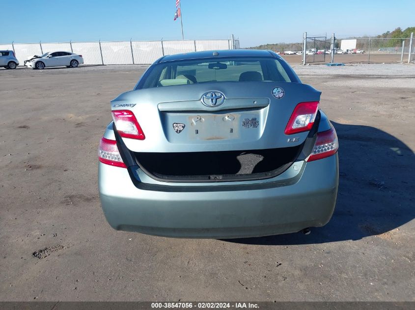 2010 Toyota Camry Le VIN: 4T4BF3EK1AR051571 Lot: 38547056