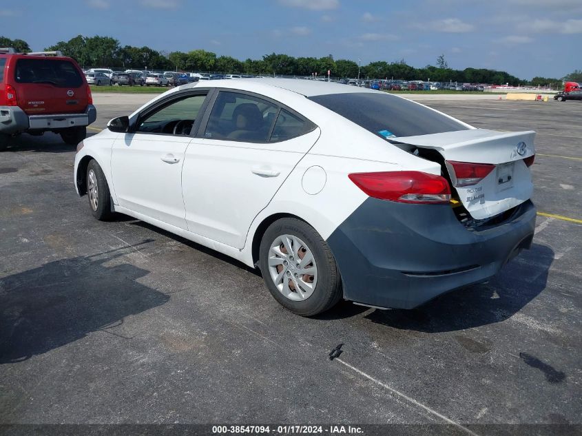 5NPD74LF9JH286651 2018 Hyundai Elantra Se