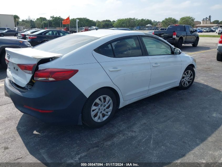 5NPD74LF9JH286651 2018 Hyundai Elantra Se